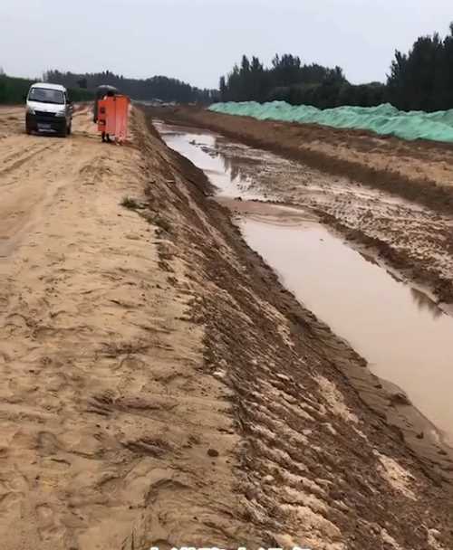 大同南郊区河道降水